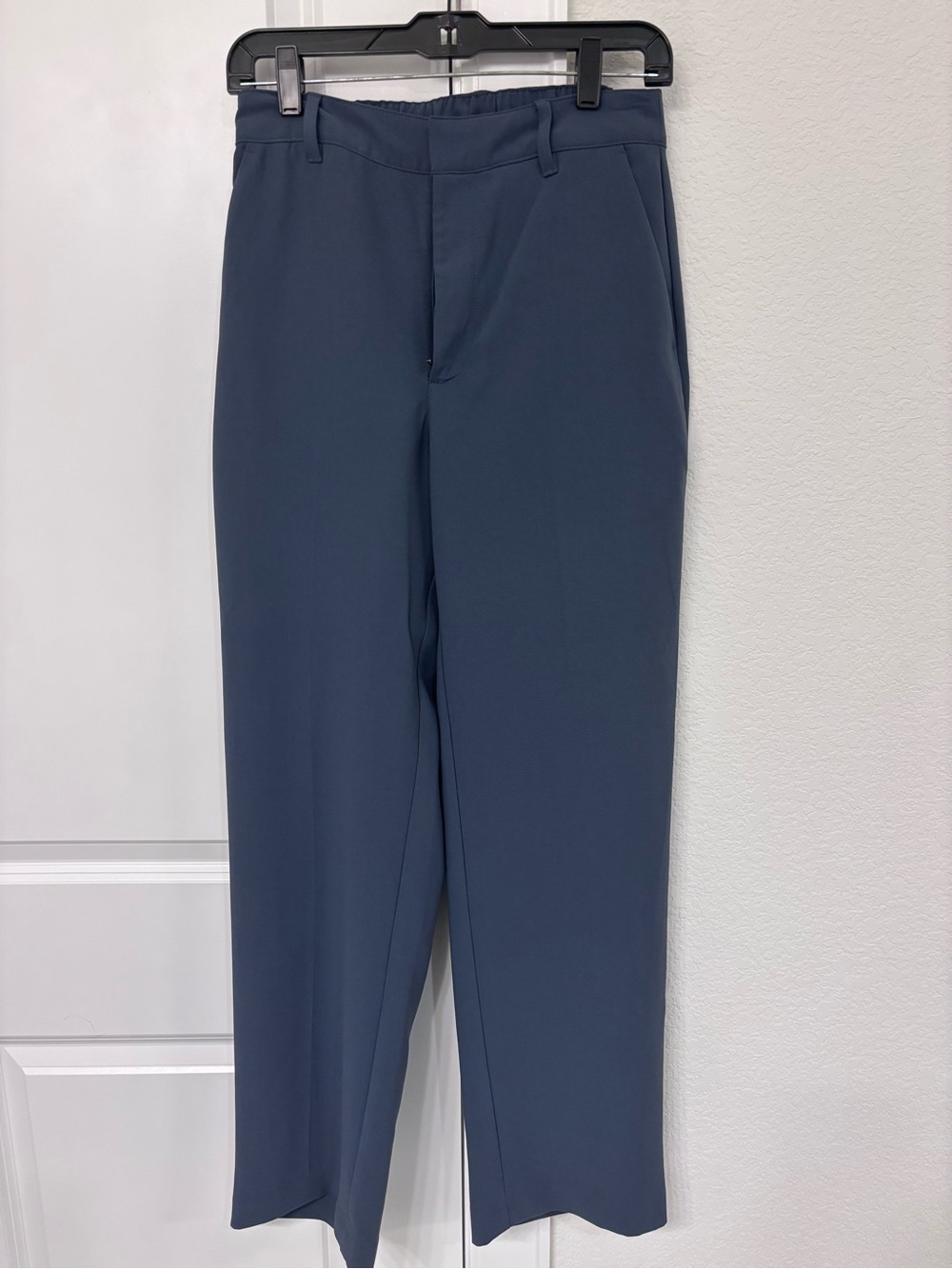 GAP Cropped Ankle Dress Pants in Slate Blue